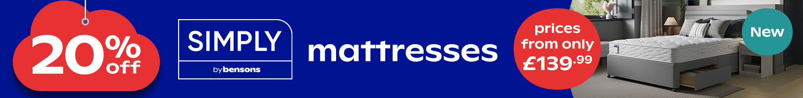 20% off simply mattresses