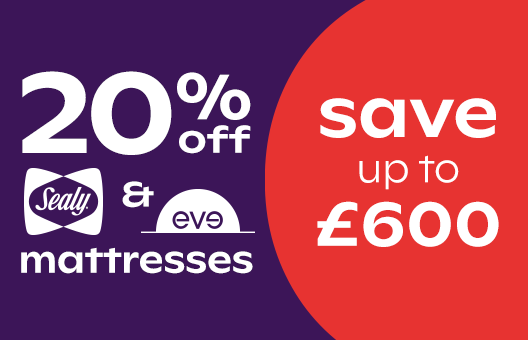 20% off Sealy & Eve mattresses
