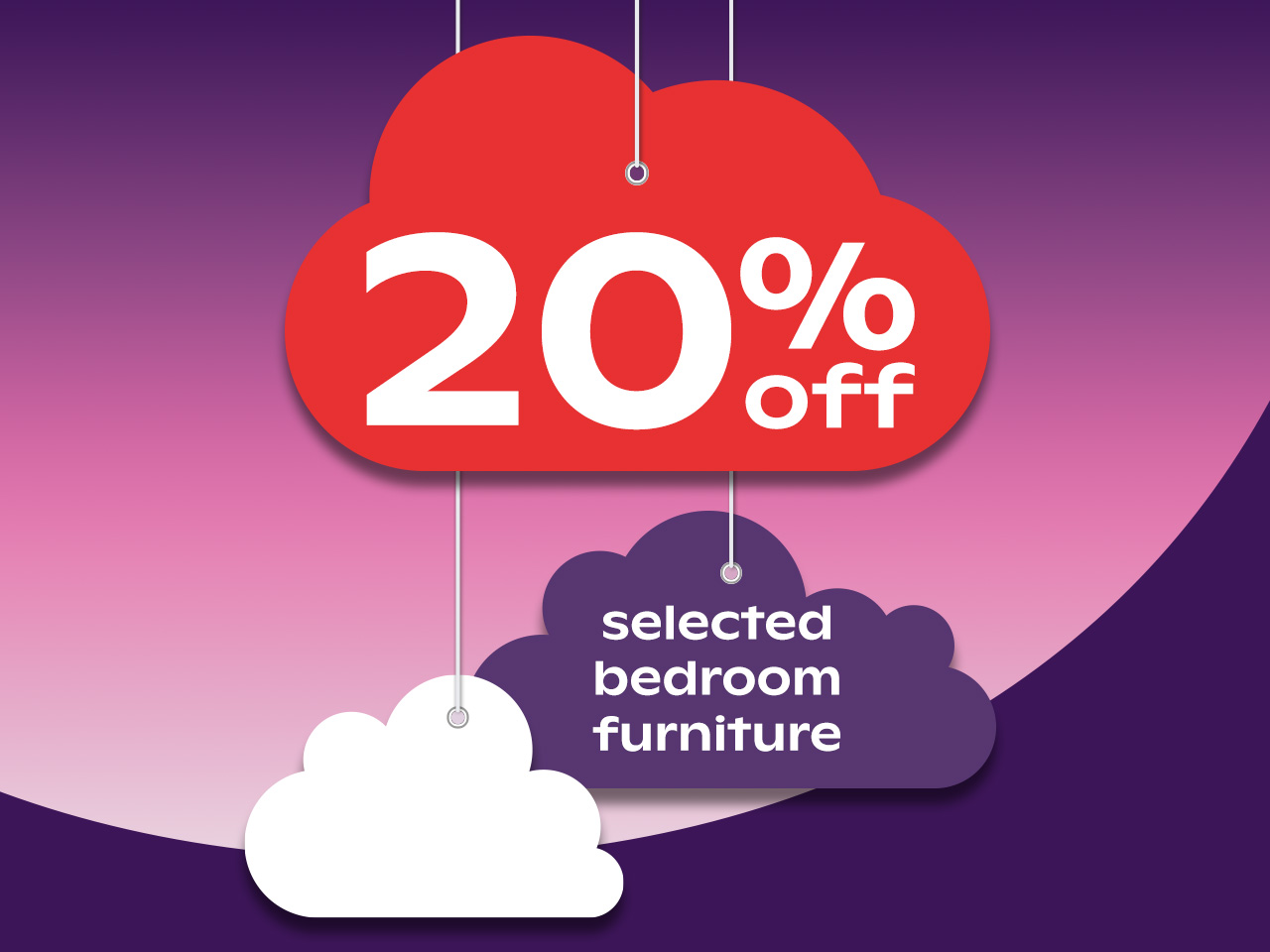 20% off everything when you spend over £750