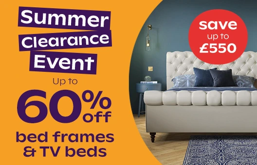 Big savings on bed frames & TV beds