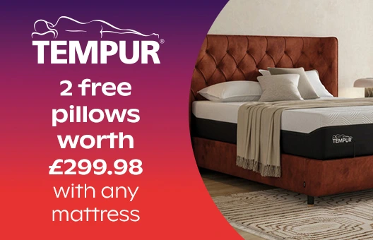 tempur 2 free pillows