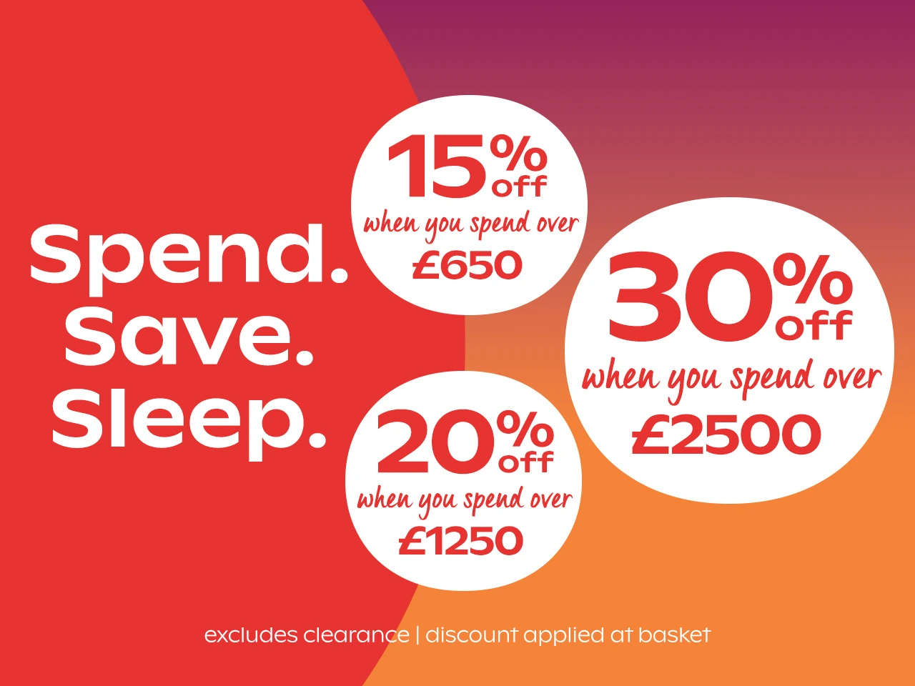 20% off award winning mattresses