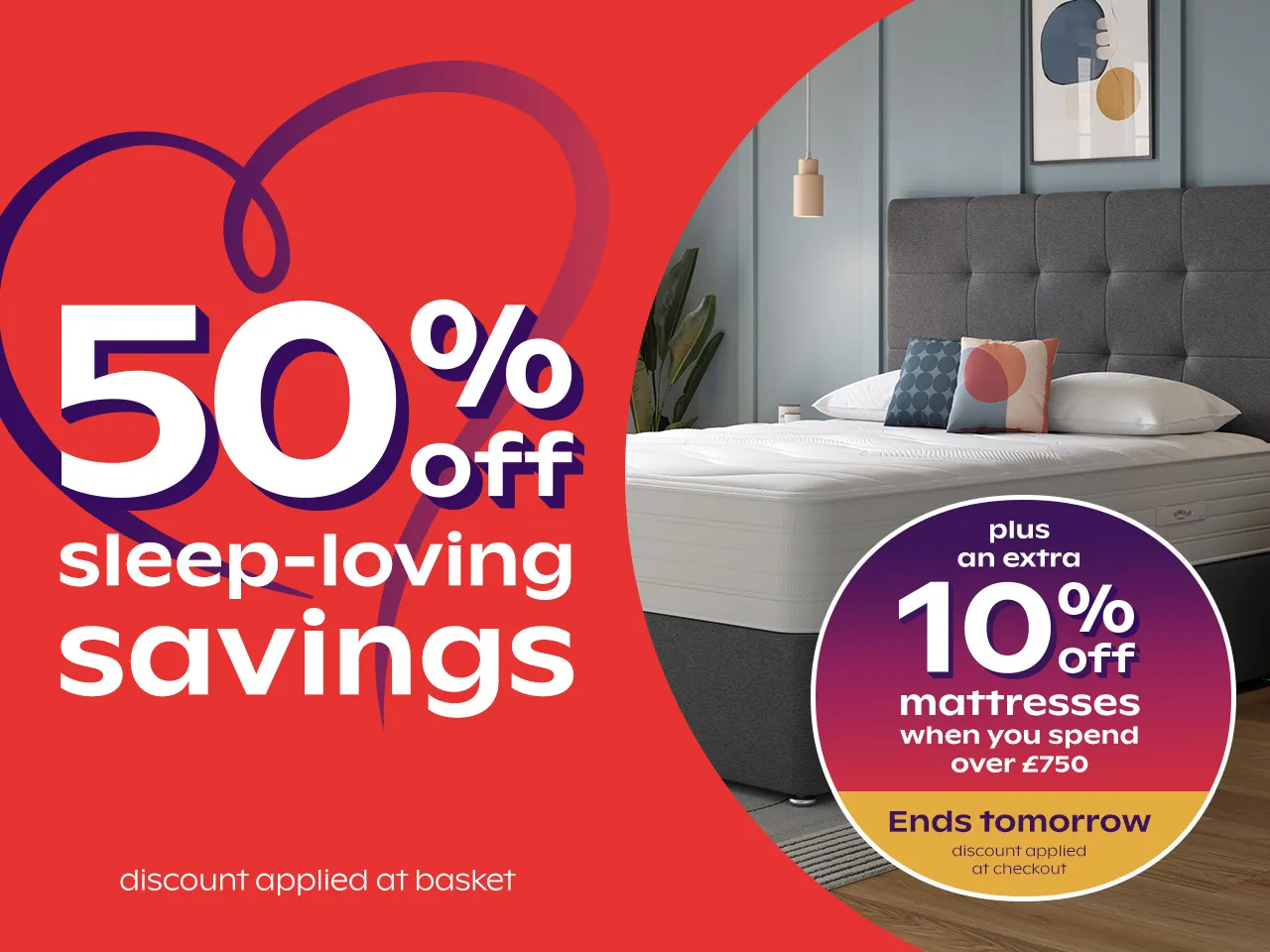 20% off award winning mattresses
