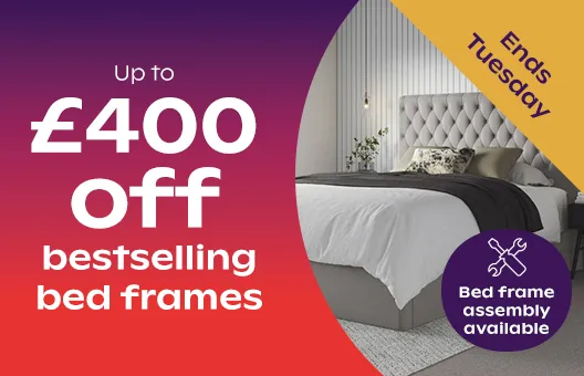 £400 off best selling bed frames