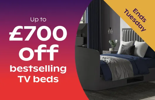 £700 off TV beds