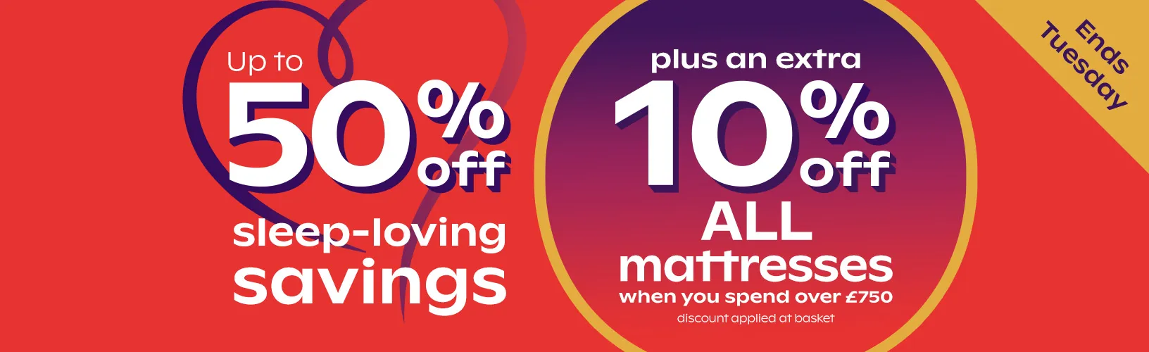 10% off all mattresses