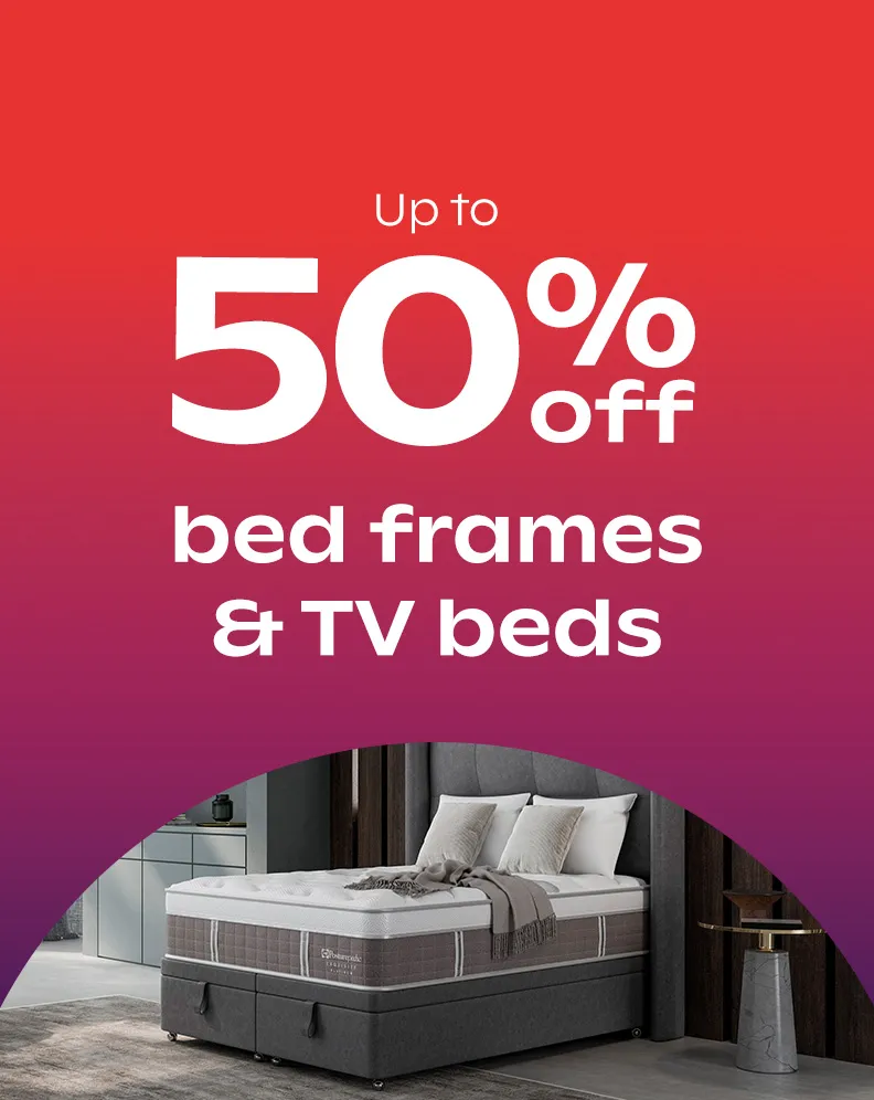50% off tv beds and bedframes